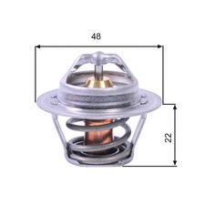 FITS CHEVROLET BLAZER S10 2.8 AWD THERMOSTAT, COOLANT TH00391G1 GATES