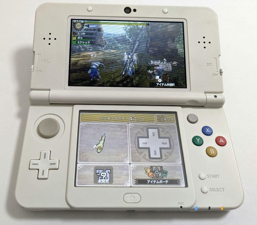 USED Japanese New Nintendo 3DS WHITE only console KTR-001