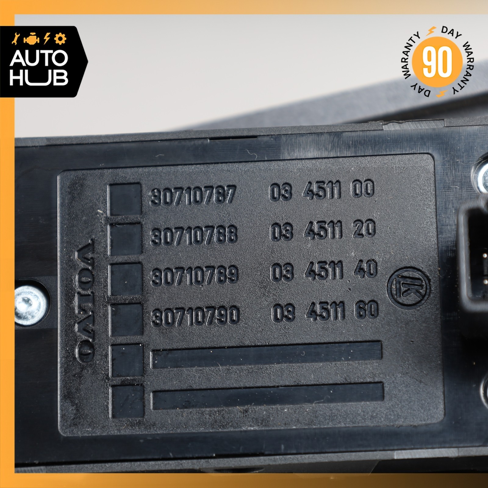 05-09 Aston Martin DB9 Left Window Master Switch Control 4G4314540BB OEM 34k