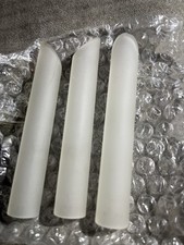 3x Replacement Spare frosted tube cylinder lamp Light shades for B&Q Rena light
