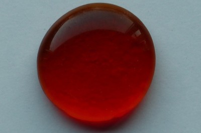 Glasnuggets - rubinrot, irisierend, 28 - 30 mm, 500 g
