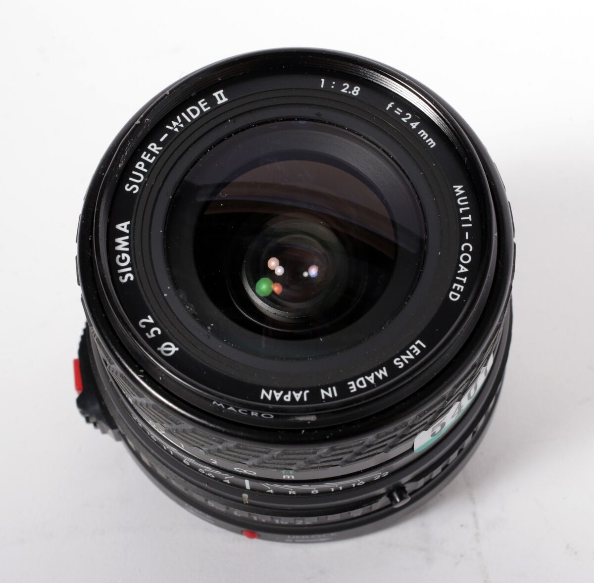 Sigma 24mm F2.8 Super wide II lens for Canon NFD FD FL mount Sigma 24mm F2.8 Super wide II lens for Canon NFD FD FL mount
