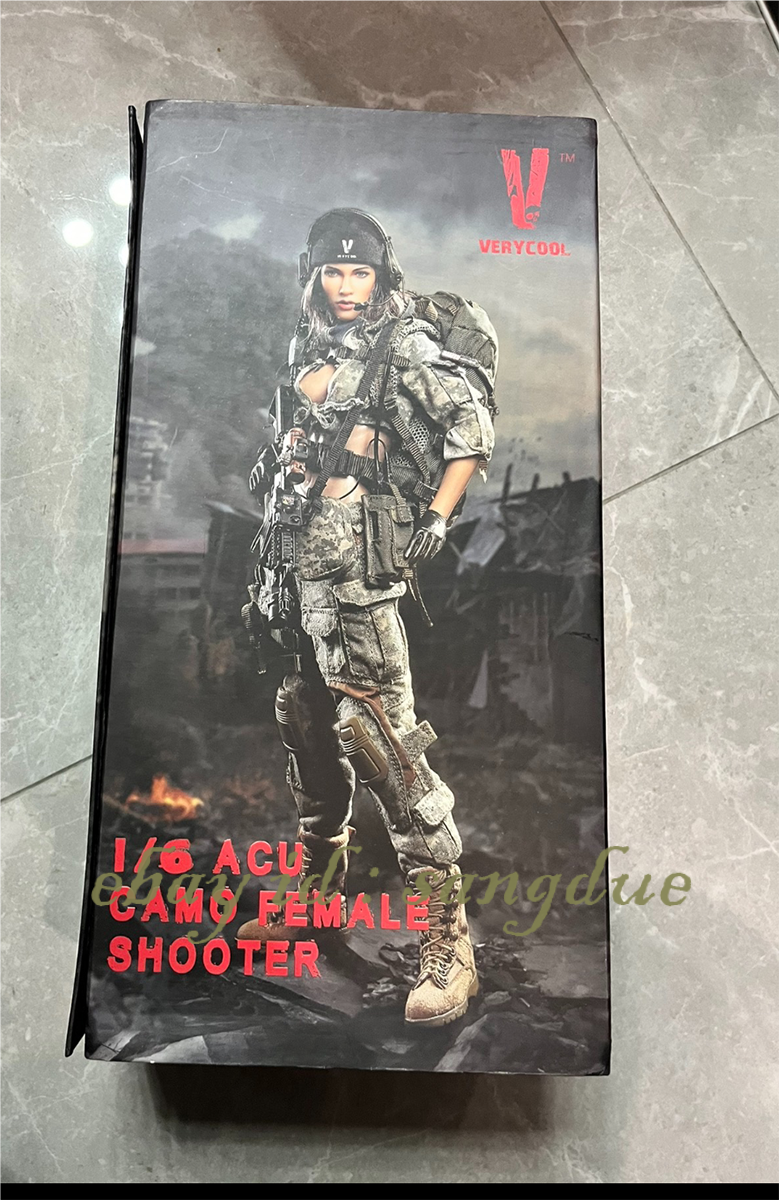 VERYCOOL VCF-2026 1/6 ACU Camo Female Shooter Toys Action Figure