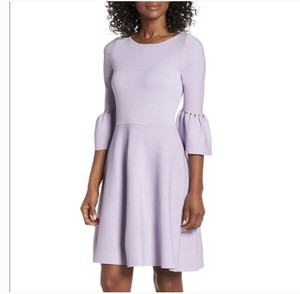 fit & flare sweater dress eliza j