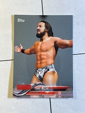 Tony Nese 2018 Topps WWE Raw Silver Parallel SP #ed /25 #92