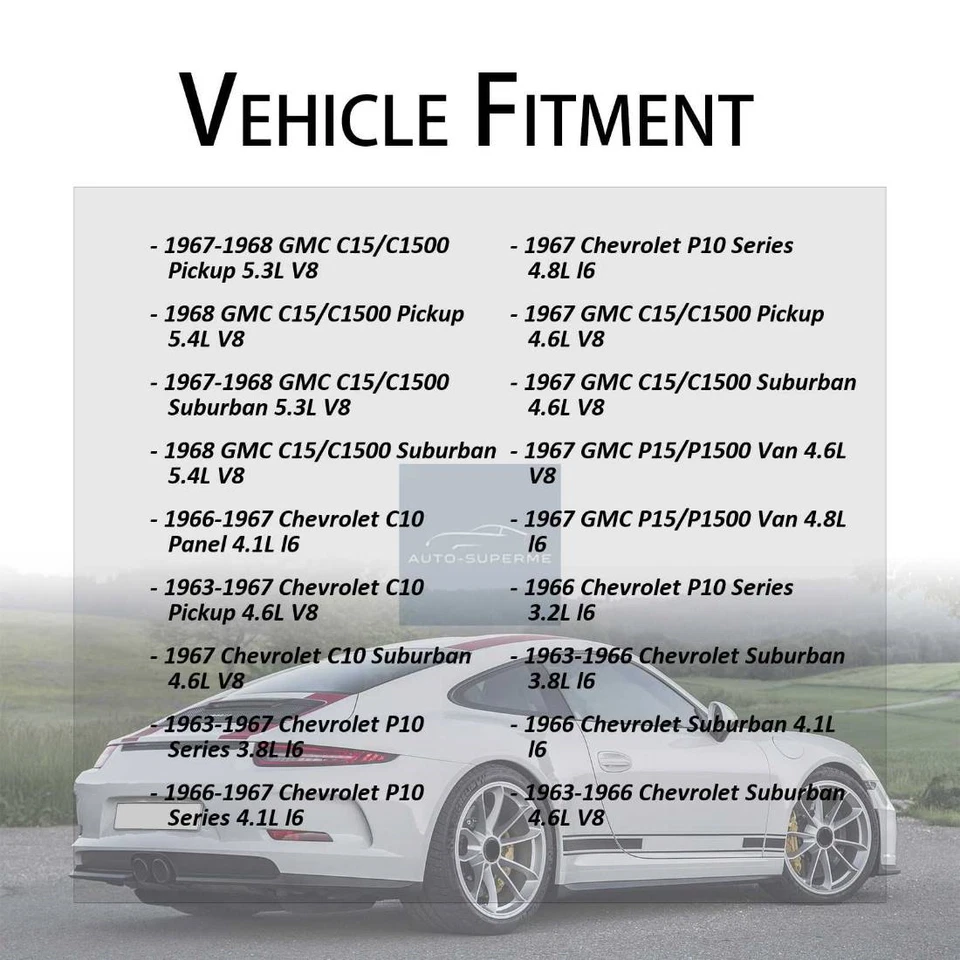 Front Upper Lower Ball Joints 4PCS For GMC C15/C1500 Suburban 4.8L 1967-1969 - Image 4 of 4