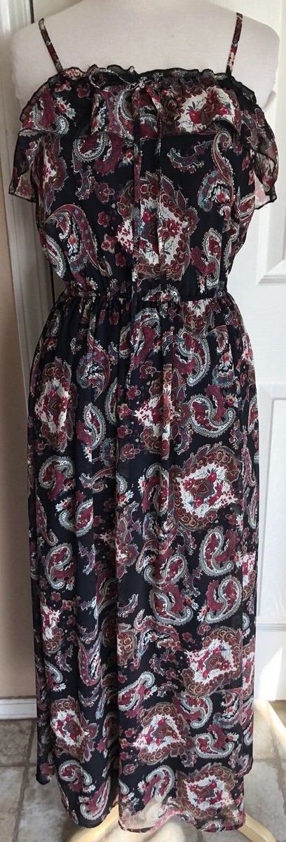 chinese dress ladies Fire of Stars Halterneck Maxi Dress Red