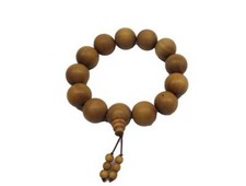 Sandalwood Bracelet Beads Natural Buddha Prayer Round Authentic Wood 22mm