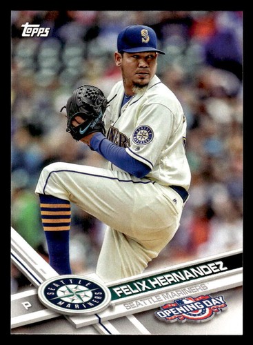 2017 Topps Opening Day Felix Hernandez #76 card