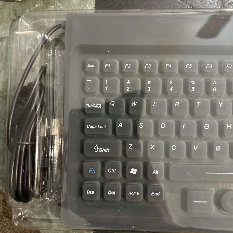 AVS Gear JH-IKB85 Mini silicone slim industrial,washable Waterproof keyboard - Image 3 of 4