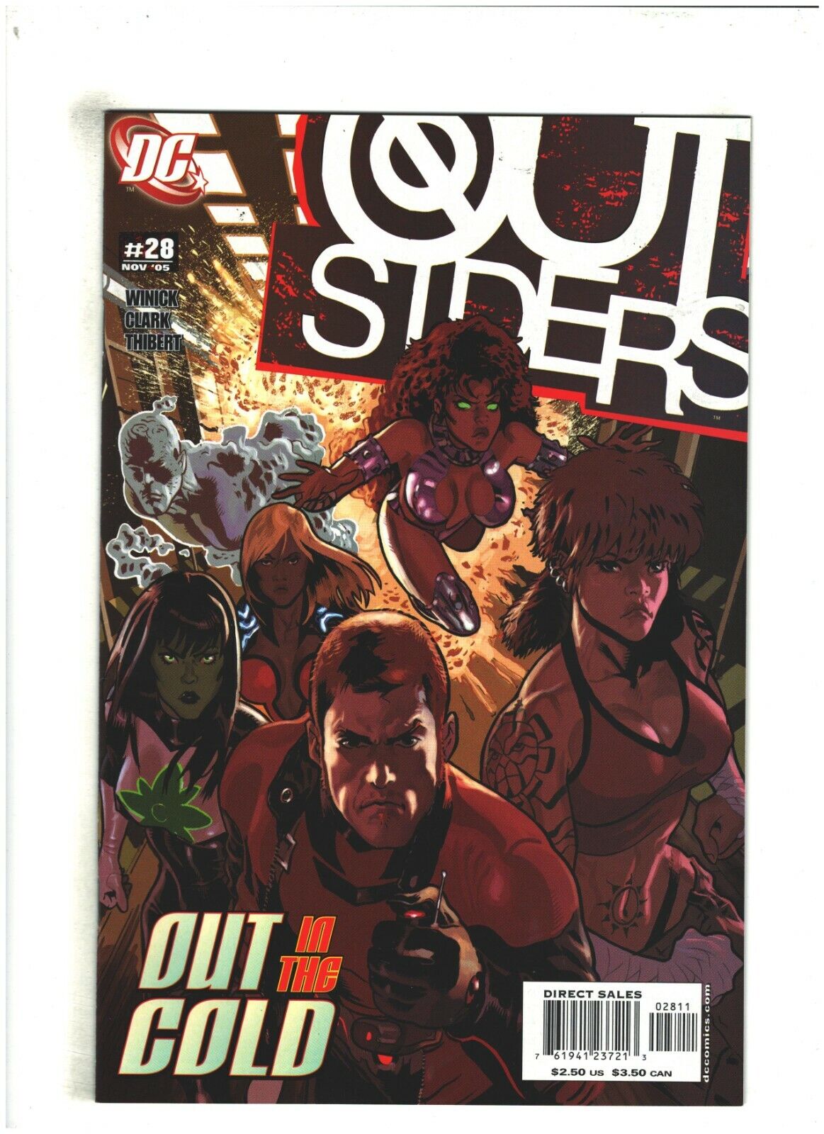 Outsiders #28 NM- 9.2 DC Comics 2005 Nightwing, Metamorpho &Starfire