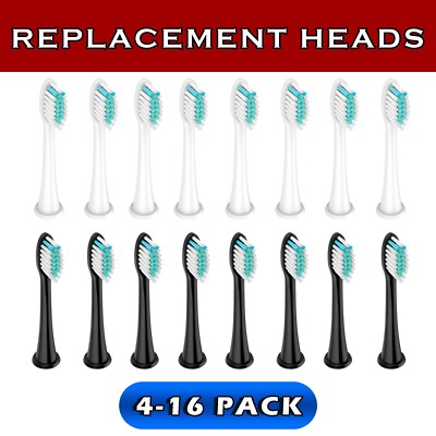 16x Philips Sonicare Ersatzköpfe kompatibel elektrische Zahnbürstenköpfe