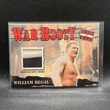 2001 Fleer WWF William Regal War Booty Official Ring Skirt 