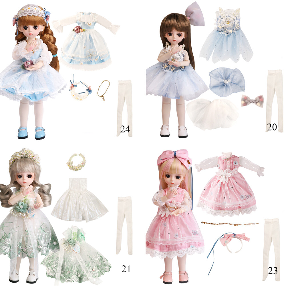 SAOLA 1 6 BJD Bambole Set Abbigliamento Pantaloni Calzini Cappotto per 30 CM BJD Bambole Accessori