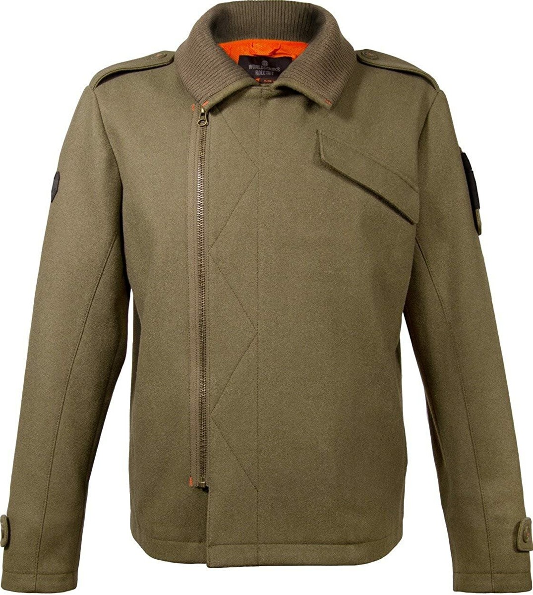 Musterbrand GREEN World of Tanks Tank Commander Jacket, US X-Small