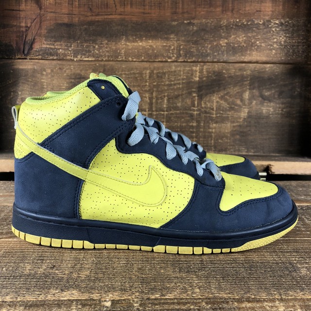 nike dunk high voltage yellow