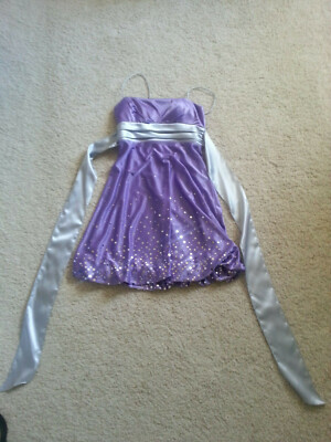 jump apparel purple dress Purple Spaghetti Strap Jump Apparel Dress - Size 5/6