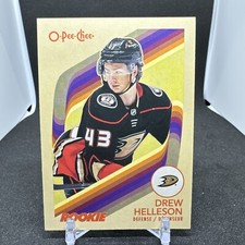 2023/24 O-Pee-Chee Retro #579 Drew Helleson Rookie Card