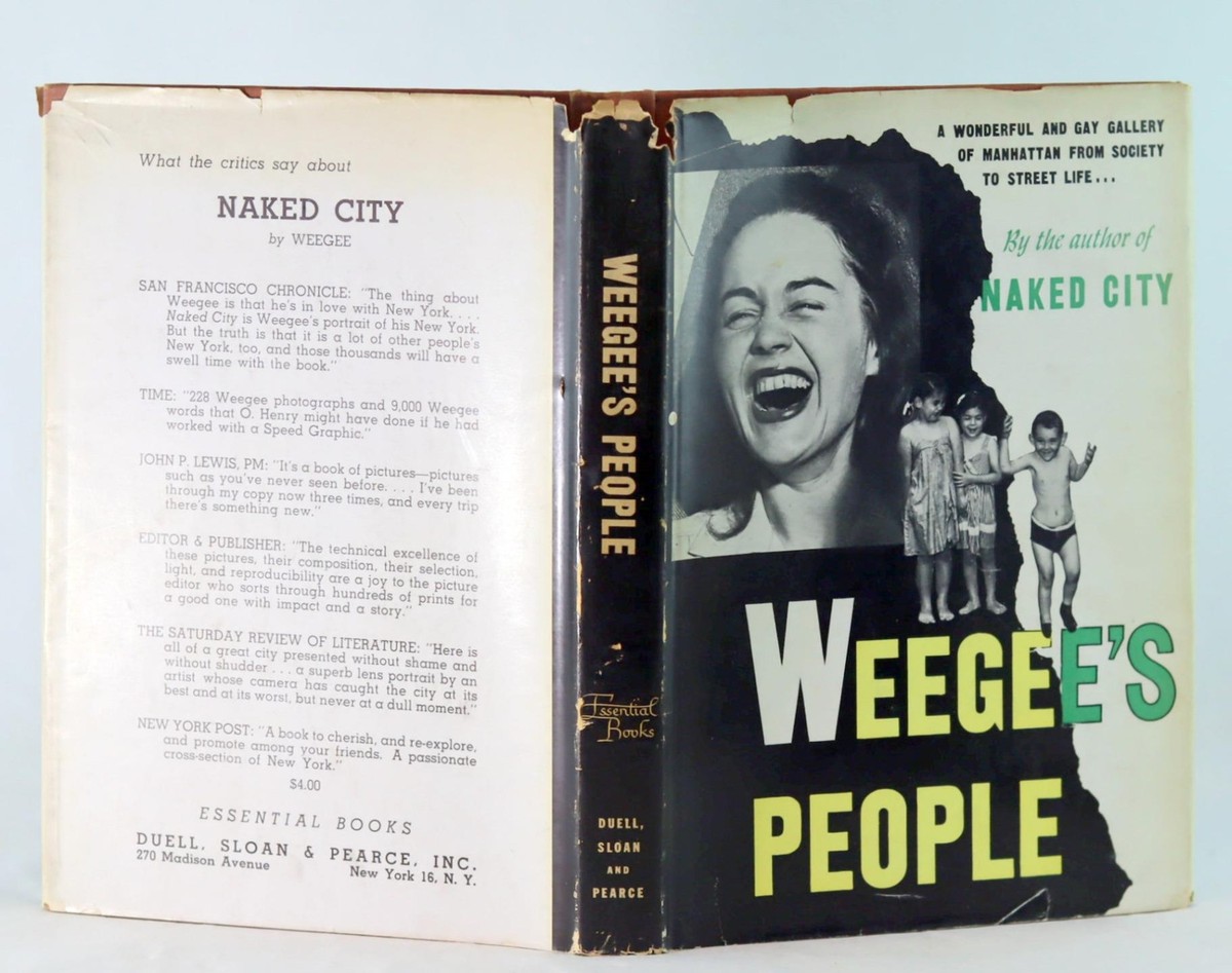 Weegee Arthur Fellig 1st Ed 1946 Weegee's People Tabloid