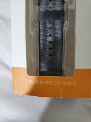 WITHit Versa Woven Nylon Band For Fitbit Versa White  New smooth band