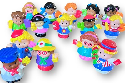 Fisher Price Little People Time To Learn Numbers #1-10 Complete Plus Extras