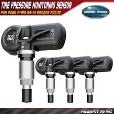 4Pcs 315MHz TPMS Tire Pressure Monitoring Sensor for Ford F-150 Explorer Escape
