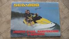 SEA DOO LIBRETTO USO MANUTENZIONE E GARANZIA BLUEDREAM