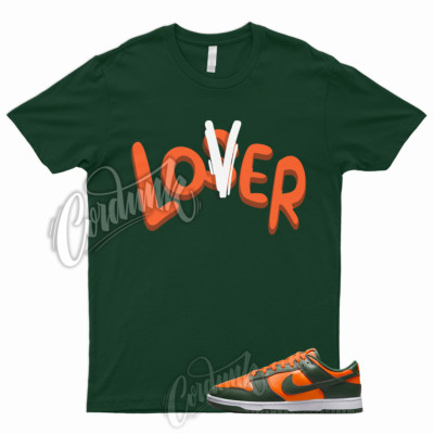 LO T Shirt for Dunk Low Miami Orange Team Green High Rain FAMU Hurricane Forest