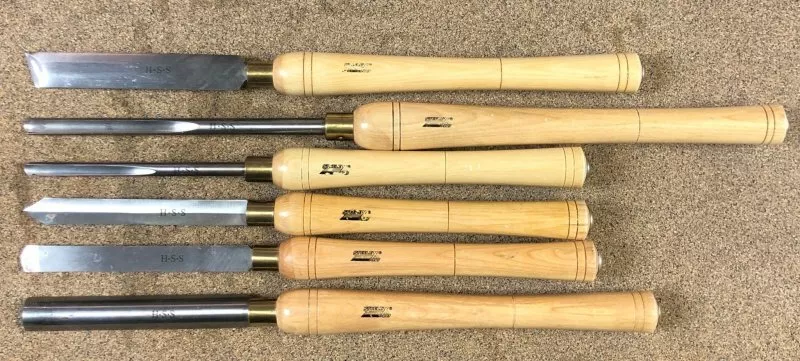 HHS Steele X Plus Wood Turning Lathe Tools