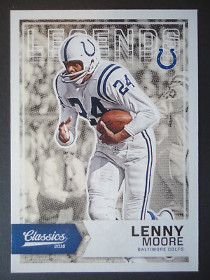 NFL 159 Lenny Moore Baltimore Colts Panini Classics 2016