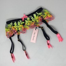 Agent Provocateur Callypso Black Multi Suspender AP3 Medium NWT