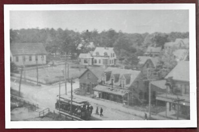 Vintage Postcard Railroad Station Buzzards Bay Massachusetts #2 Free Shipping