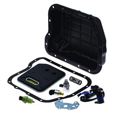 Transmission Solenoid Set Oil Pan & Filter Kit For 1998-1999 Dodge Chrysler Jeep