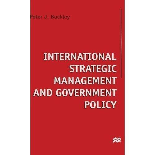 International Strategic Management Government Policy 1998e Peter … 9780333710869