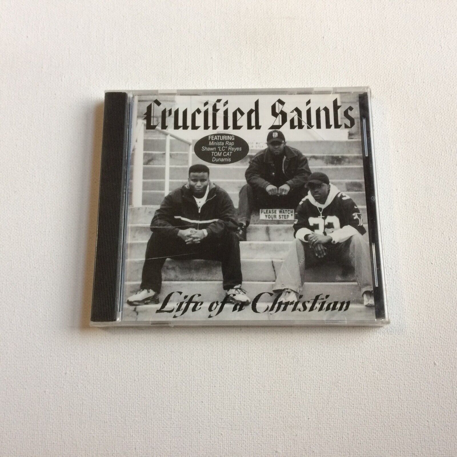 Crucified Saints Life Of A Christian CD RARE Gangsta Rap G-Funk '03 (SOUND CLIP)