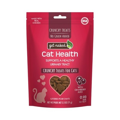 Get Naked Urinary Health Crunchy Treats For Cats, 2.5 Ounce (Pack of 1), 0 