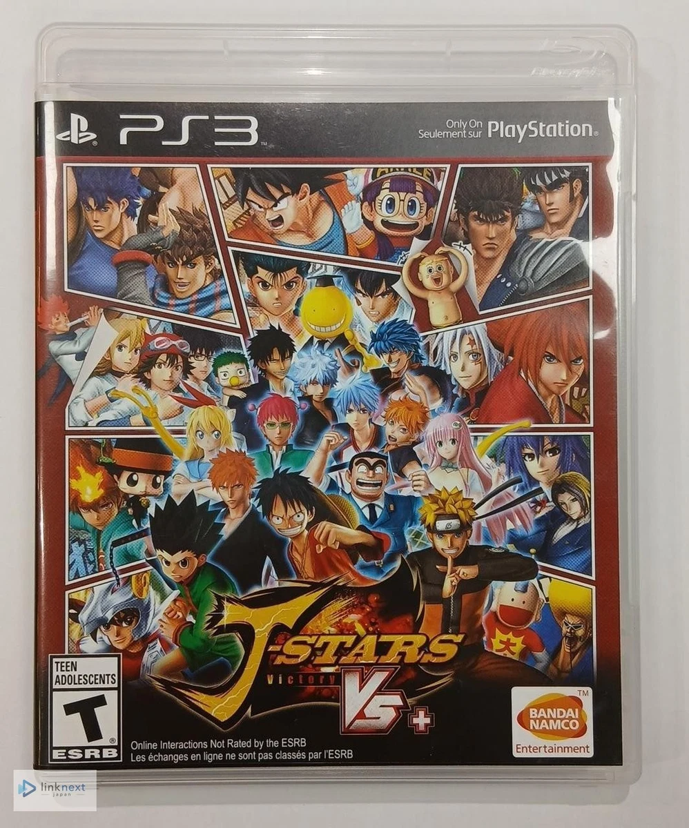 Sony PlayStation 3 J-Stars Victory Vs + Rating T-Teen Video Games