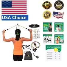 Active Posture Corrector with Neck Brace Support for Pain Relief - Unisex Design