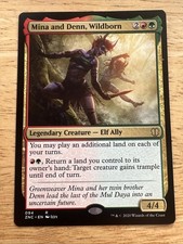 MTG-Mina and Denn, Wildborn-#94-Commander: Zendikar Rising (ZNC)-Regular-NM