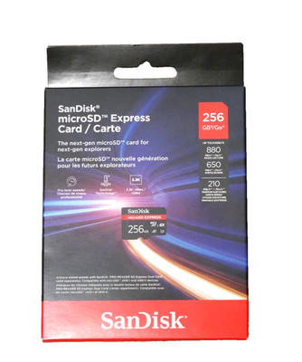SanDisk 256GB microSD Express UHS-I SDXC Memory Card for Nintendo Switch *NEW*
