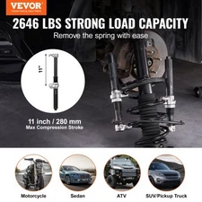 Coil Spring Compressor Tool, 2 pcs Heavy Duty Macpherson Strut Spring Compresso