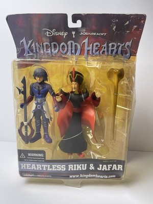Disney & SquareSoft: Kingdom Hearts - Heartless Riku & Jafar Figure Series 2 NEW