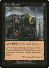 Dark Ritual - MtG Urza's Saga - C127 NM 1998
