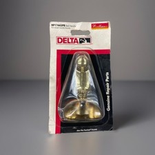 Delta RP17443PB Single Metal Lever Handle in Polished Brass- fits Round post