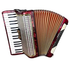 Hohner Concerto II 72 fisarmonica basso testata e accordata nuovo zaino cinghia