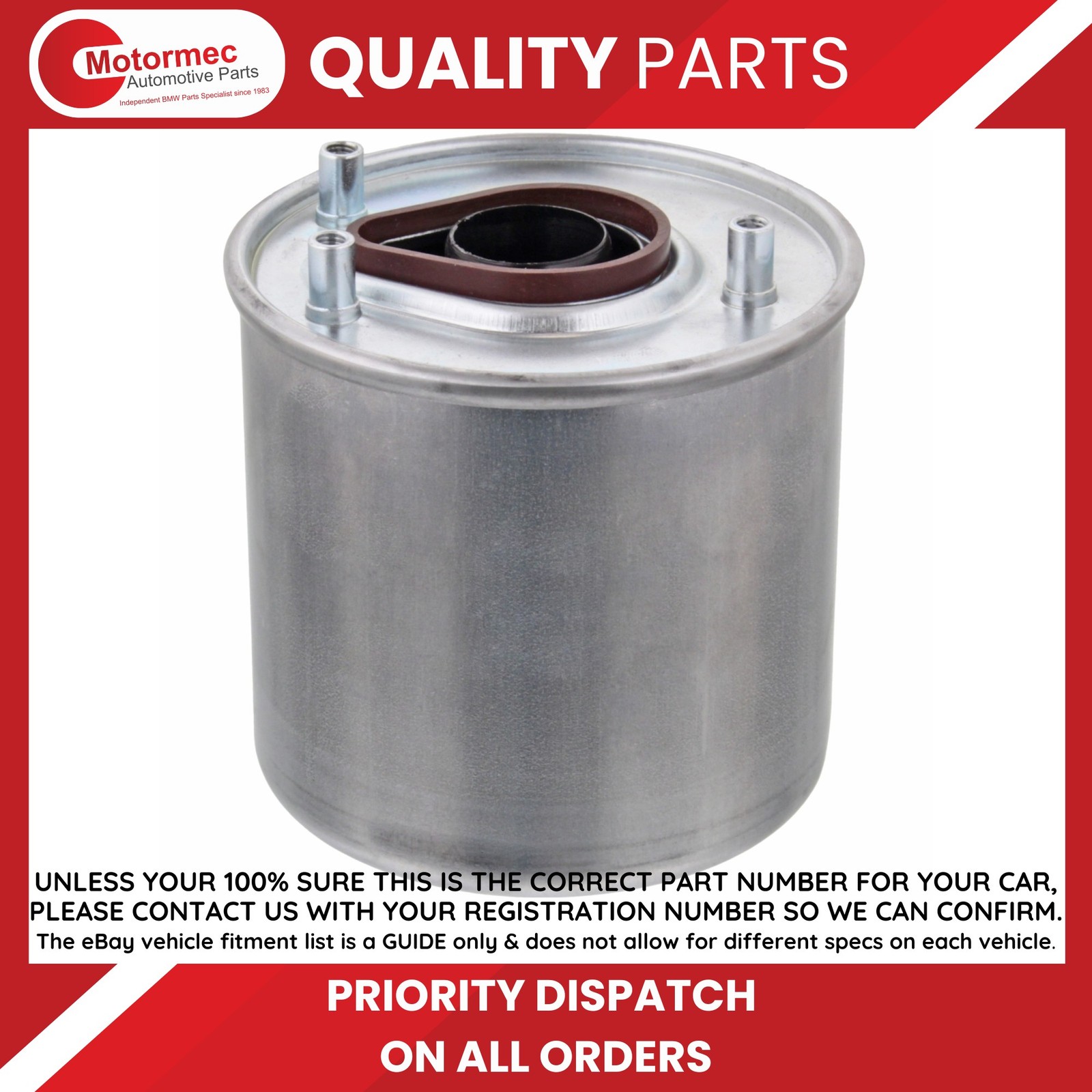 Fuel Filter fits FORD MONDEO 1.6D 2010 on 1677518 AV6Q9D410AA 1677518SK1 Febi - Image 41