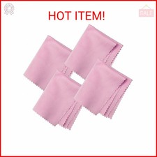 Microfiber Screen Cleaning Cloths, HTTX 4-Pack 6 x 7 inches for Cell Phones, Tab