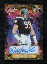 2024 Leaf Metal Signature Series Classic Art Prismatic 1/1 Dan Hampton Auto 14hk