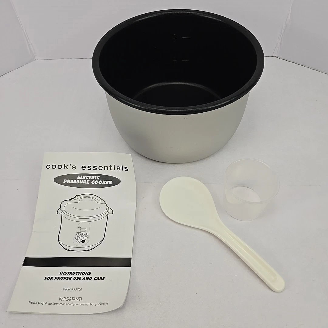 Cooks Essentials 4.22 QT Electric Pressure Cooker Replacement Inner Pot 99700
