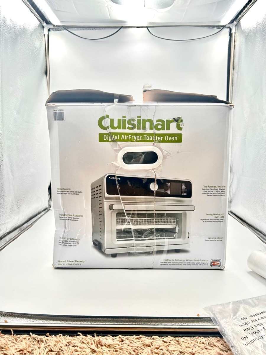 Cuisinart Digital Air Fryer Toaster Oven CTOA-130PC3 Stainless
